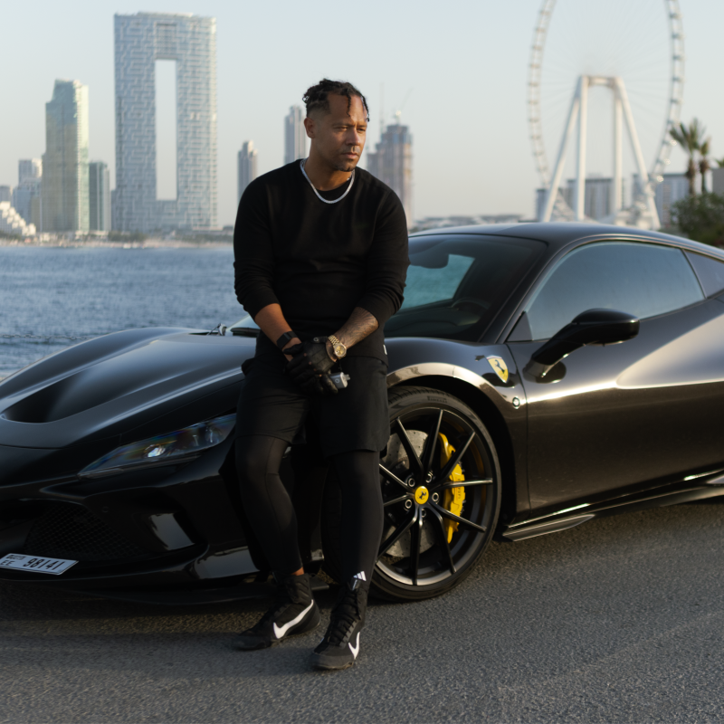 Portrait of Jermaine J.R. Lopez in Dubai
