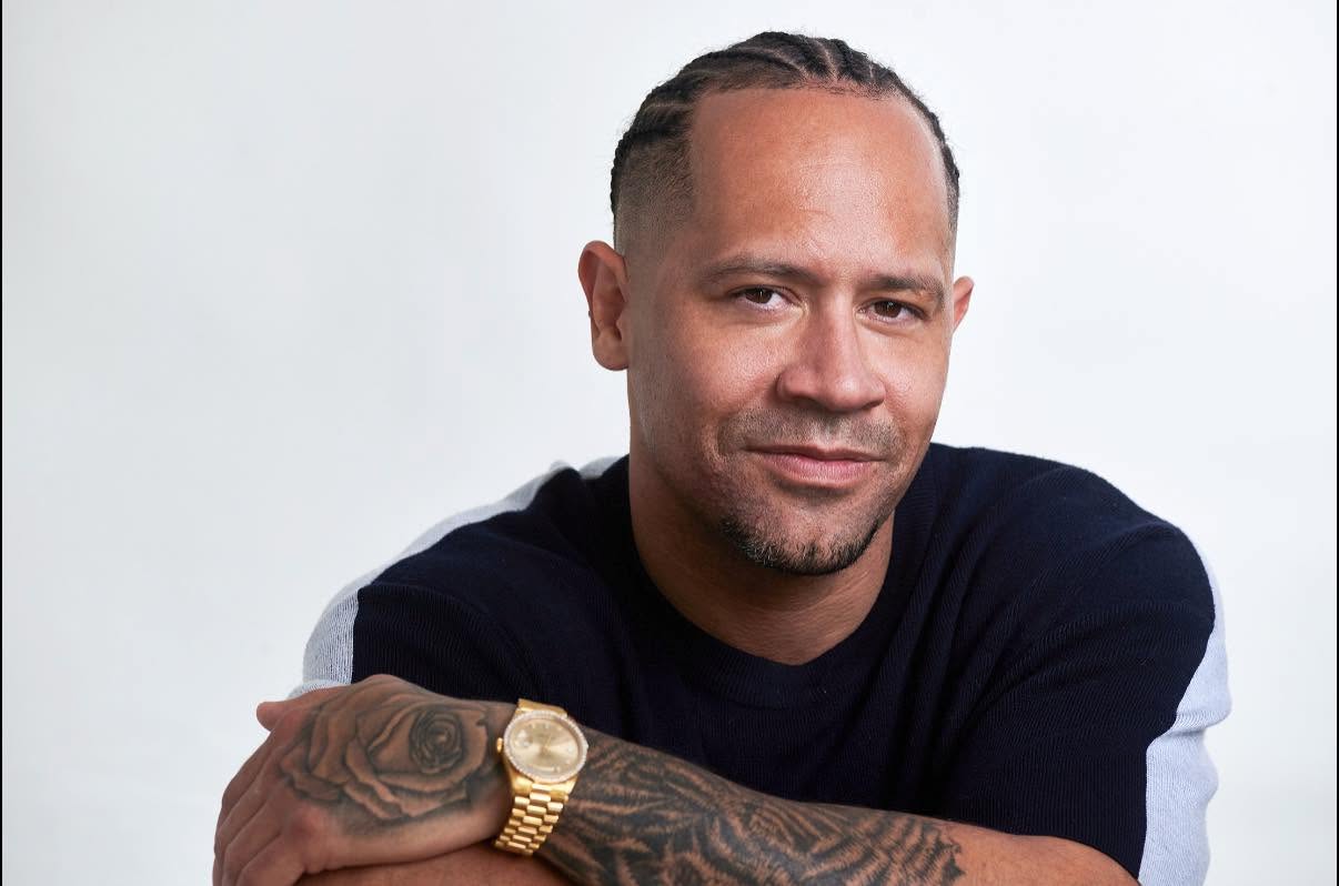 Studio portrait of Jermaine R. Lopez